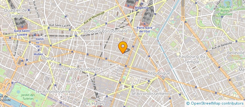 localisation de l'entreprise HAS à PARIS