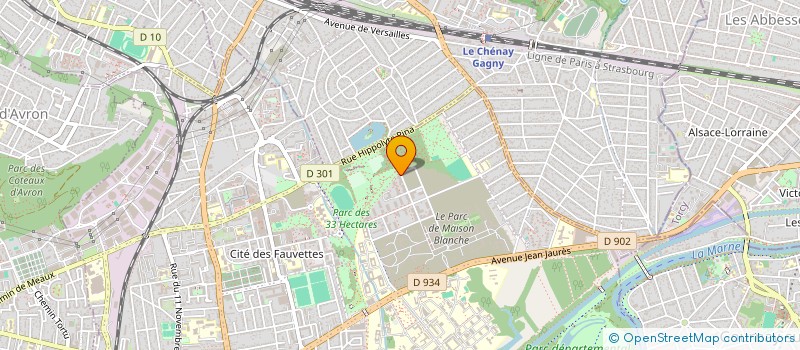 localisation de l'entreprise HAS COMMERCE à NEUILLY-SUR-MARNE