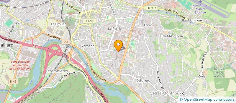 localisation de l'entreprise HAS CONSTRUCTION  VETRAZ-MONTHOUX