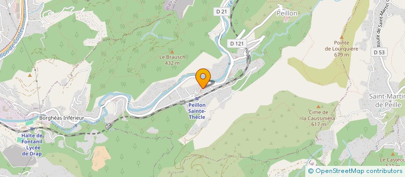 localisation de l'entreprise HAS PRESTIGE DRIVER  PEILLON