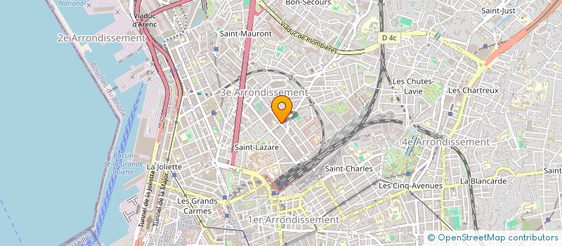 localisation de l'entreprise HASA à MARSEILLE
