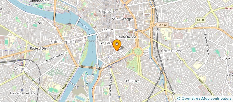 localisation de l'entreprise HASA  TOULOUSE