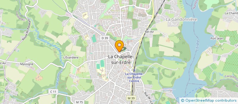 localisation de l'entreprise HASA  LA CHAPELLE-SUR-ERDRE