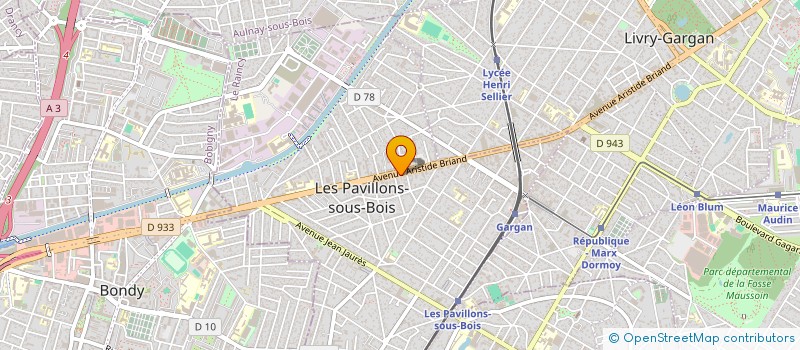 localisation de l'entreprise HASAC à LES PAVILLONS-SOUS-BOIS