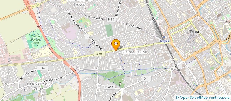 localisation de l'entreprise HASAN PACHA  SAINTE SAVINE