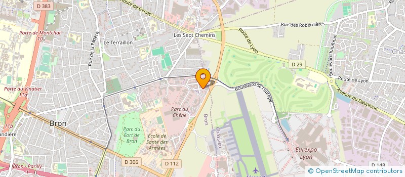 localisation de l'entreprise HASCO FRANCE à BRON