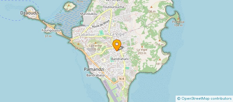 localisation de l'entreprise HASCONNECT  PAMANDZI