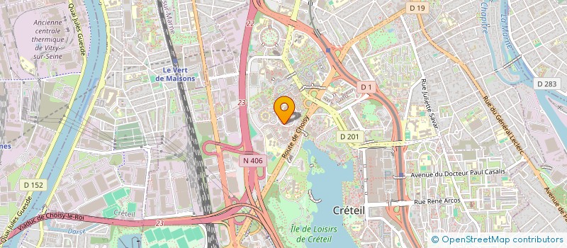 localisation de l'entreprise HASDEI HM à CRETEIL