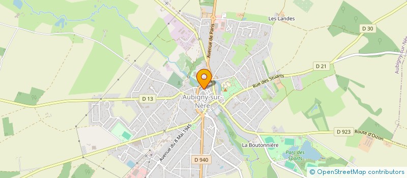 localisation de l'entreprise HASEL à AUBIGNY-SUR-NERE