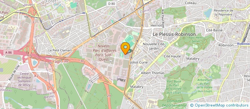 localisation de l'entreprise HASH2 CONSULTING à LE PLESSIS-ROBINSON
