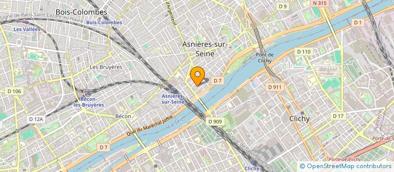 localisation de l'entreprise HASHKEY SERVICES à ASNIERES-SUR-SEINE