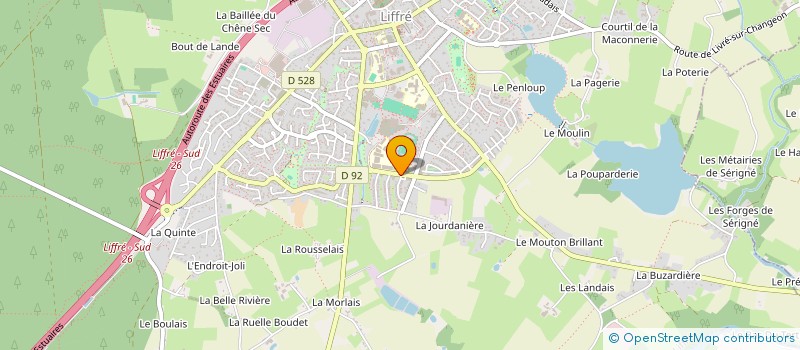 localisation de l'entreprise HASHTAG  SAINT-GERMAIN-SUR-ILLE