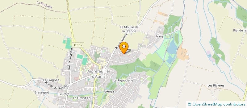 localisation de l'entreprise HASHTAG PROD  AIGREFEUILLE-D'AUNIS