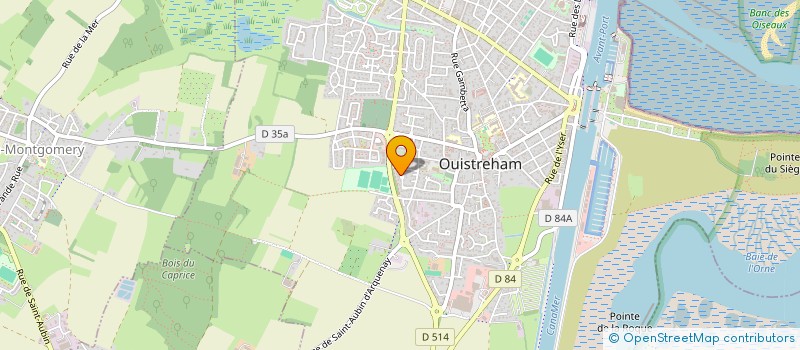 localisation de l'entreprise HASHTAGED  OUISTREHAM