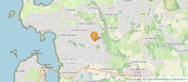 localisation de l'entreprise HASHTAGFIVE  SAINT-BRIAC-SUR-MER