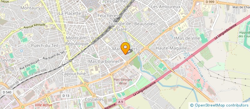 localisation de l'entreprise HASI  NIMES