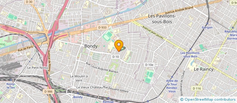 localisation de l'entreprise HASIC à BONDY