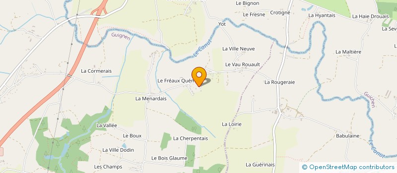 localisation de l'entreprise HASINA & CO  GUIGNEN