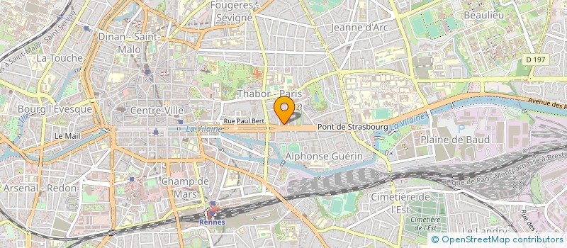 localisation de l'entreprise HASKEL à RENNES