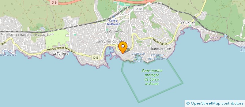 localisation de l'entreprise HASLEY  CARRY-LE-ROUET