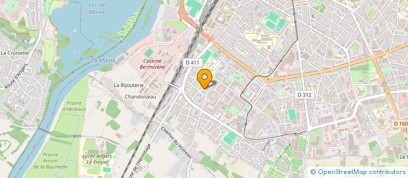 localisation de l'entreprise HASLOUIN à ANGERS