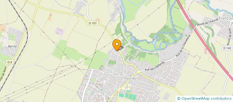 localisation de l'entreprise HASMAA DECO  CHAURAY