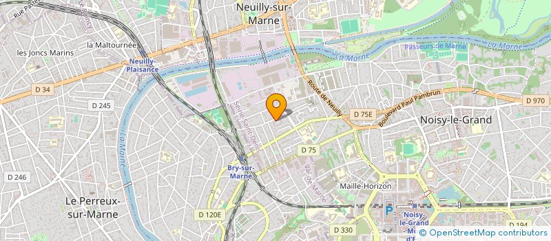 localisation de l'entreprise HASNAOUI  HOLDING  BOBIGNY