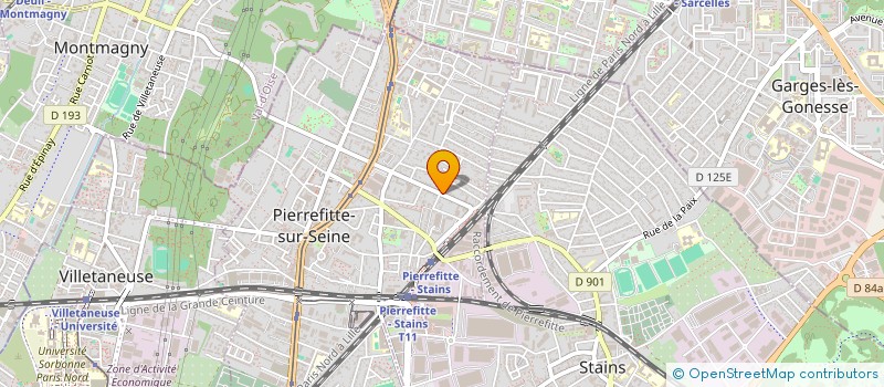 localisation de l'entreprise HASO à PIERREFITTE-SUR-SEINE