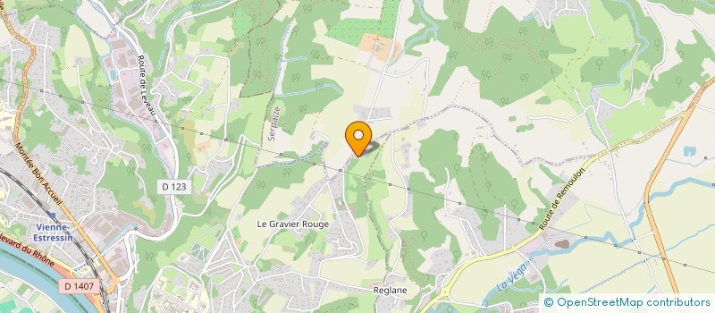 localisation de l'entreprise HASONIMA  VIENNE