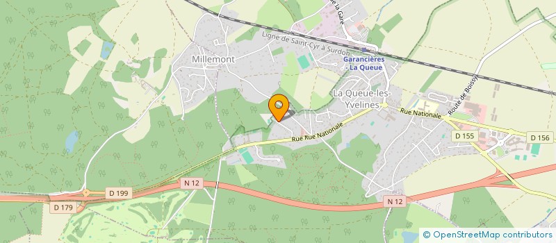 localisation de l'entreprise HASPIC  LA QUEUE-LES-YVELINES