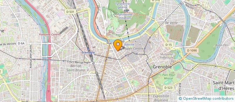 localisation de l'entreprise HASREU à GRENOBLE