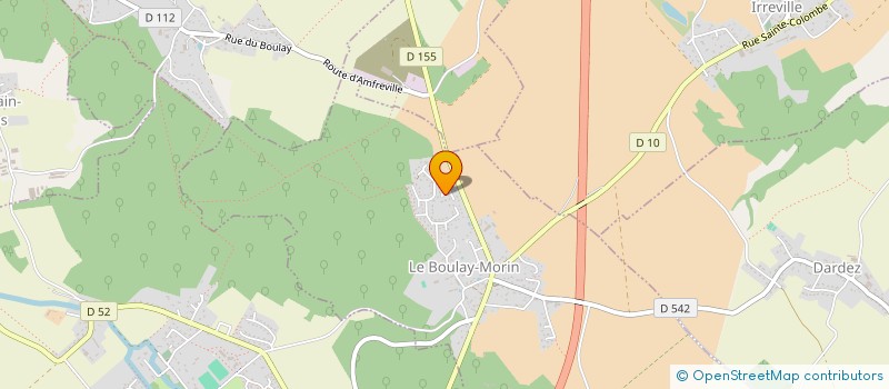 localisation de l'entreprise HASROU  LE BOULAY-MORIN