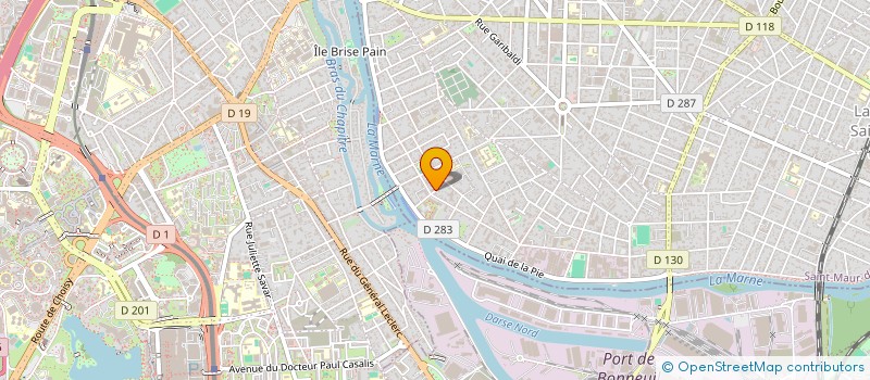 localisation de l'entreprise HASSAINE D à SAINT-MAUR-DES-FOSSES