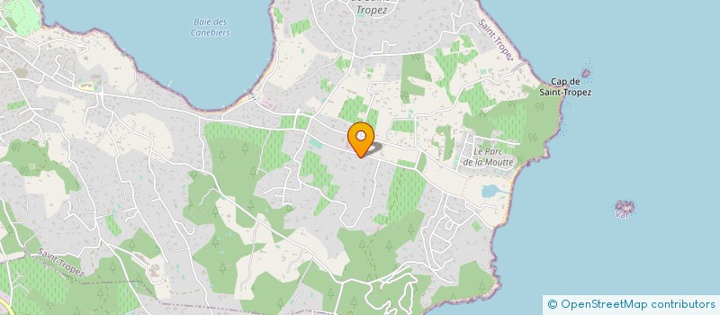 localisation de l'entreprise HASSAN BOUNOI TRAVAUX PUBLICS MACONNERIE  SAINT-TROPEZ