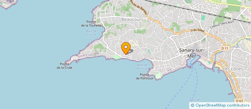 localisation de l'entreprise HASSANVAR CONSEIL  SANARY-SUR-MER