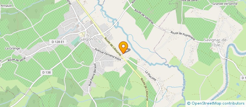localisation de l'entreprise HASSELEC à LIBOURNE
