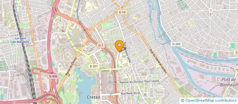 localisation de l'entreprise HASSI TRANSPORT  CRETEIL