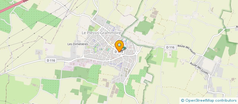 localisation de l'entreprise HASSID  LE PLESSIS-GRAMMOIRE