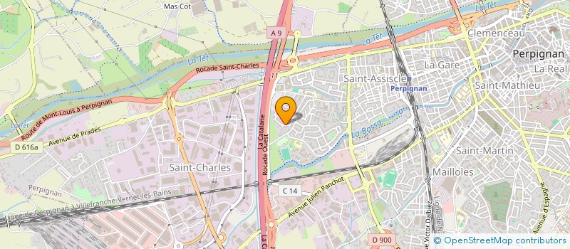 localisation de l'entreprise HASSKAM à PERPIGNAN