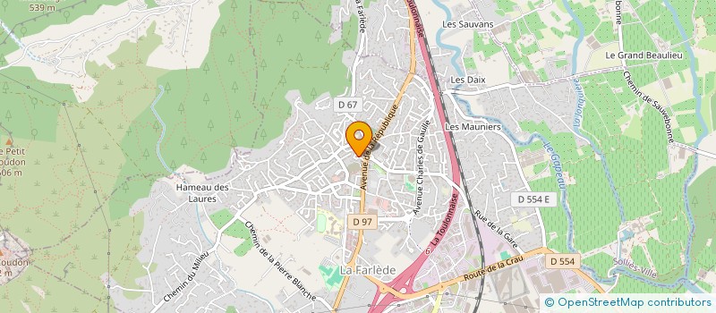 localisation de l'entreprise HASSOUN  LA FARLEDE