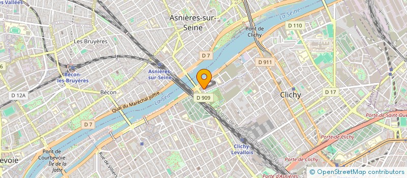 localisation de l'entreprise HASSOUN à CLICHY