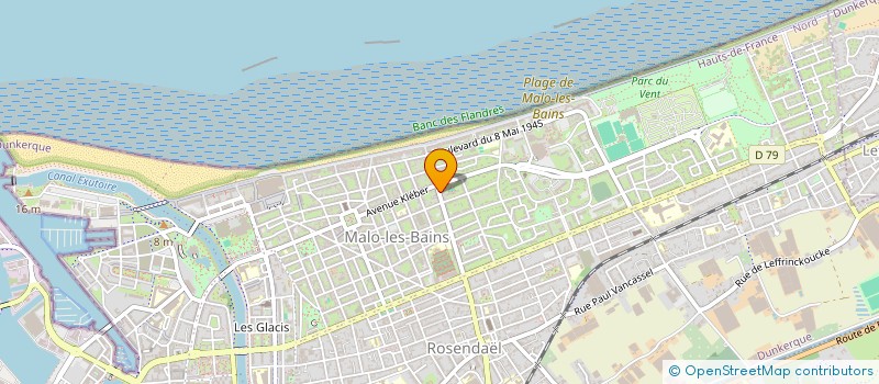 localisation de l'entreprise HASSOUN - PODOLOGIE à DUNKERQUE