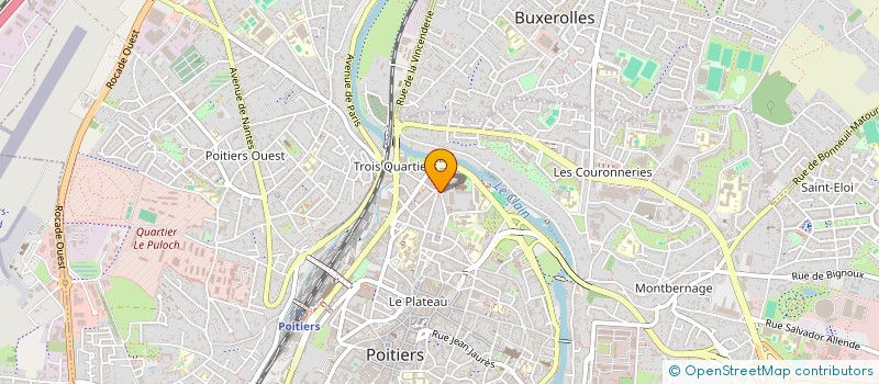 localisation de l'entreprise HASTAPRONTO à POITIERS