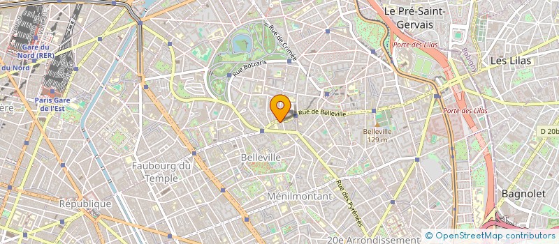 localisation de l'entreprise HASTEX  PARIS