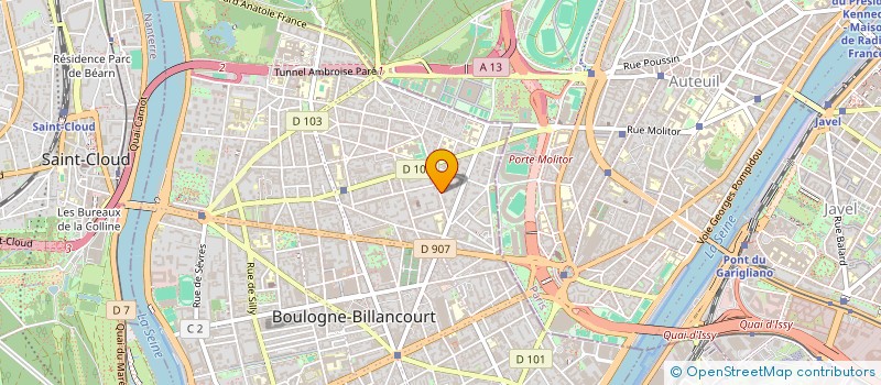 localisation de l'entreprise HASTHU à BOULOGNE-BILLANCOURT
