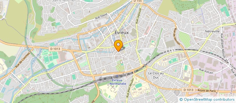 localisation de l'entreprise HASTINGS à EVREUX