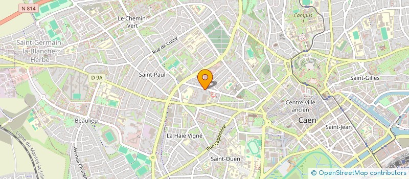 localisation de l'entreprise HASTINGS STUDIO SAS à CAEN