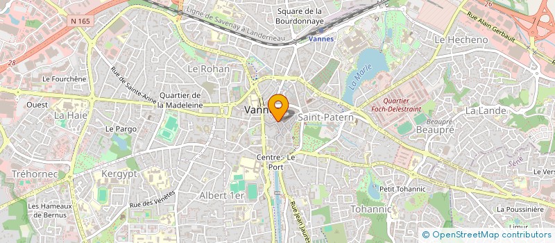 localisation de l'entreprise HASTOM à VANNES
