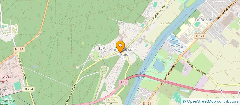 localisation de l'entreprise HASTRAA  LE MESNIL-LE-ROI