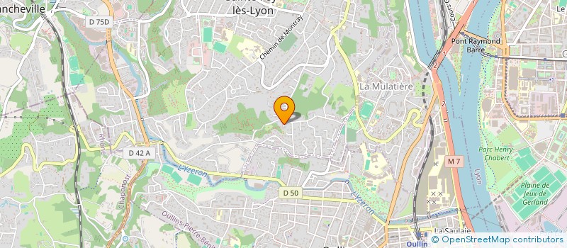 localisation de l'entreprise HASUR  SAINTE-FOY-LES-LYON